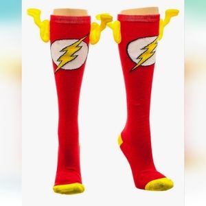 NWT Bioworld The Flash Knee High Socks